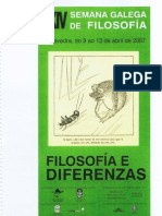 XXIV Semana Galega de Filosofia - Dossier de Prensa