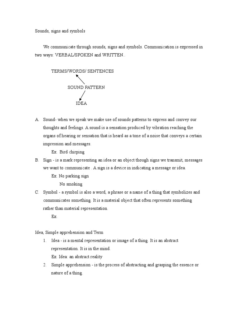 Sounds, Signs and Symbols | PDF