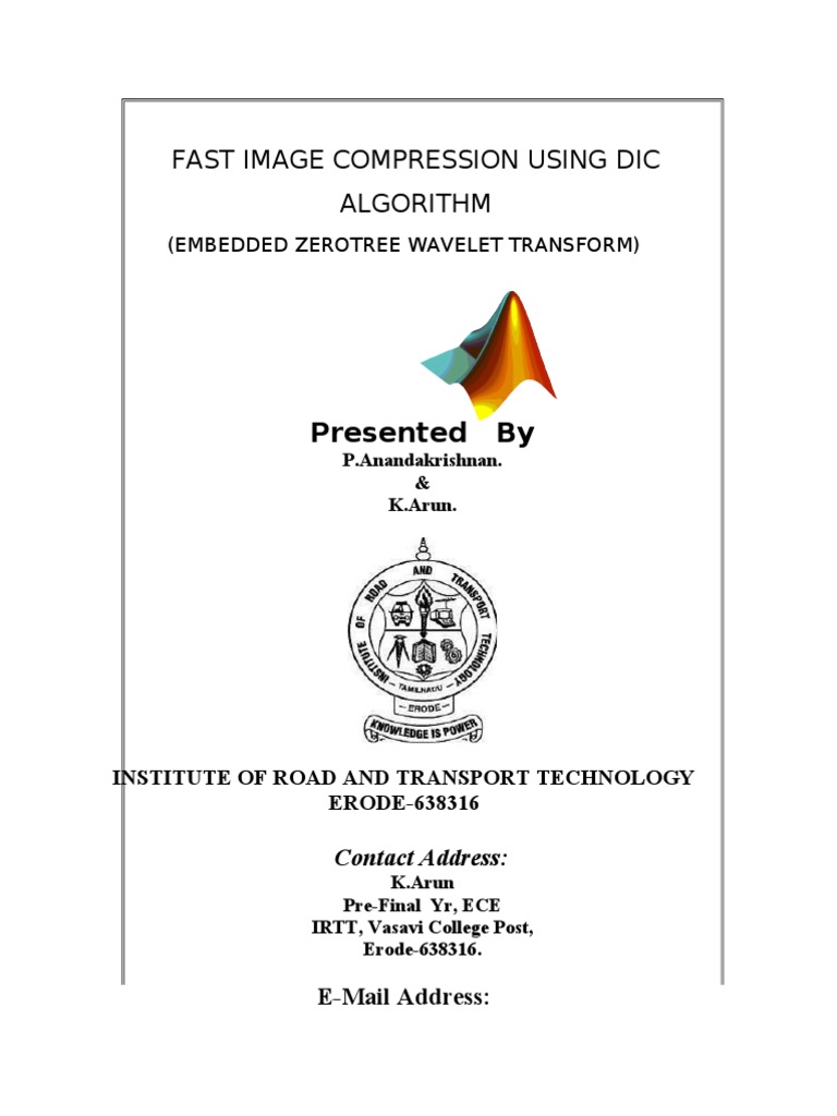 Fast Image Compression Using Dic Algorithm Download Free Pdf Data