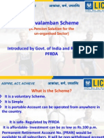 Presentation On Swavalamban Scheme 1.Ppt1