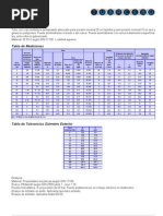 Tabla de Conversión DN A NPS (Pulgadas) para Medir Diámetros de Tubería ...