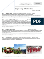 4D3N Yangon - Bago & Golden Rock: Book Now!
