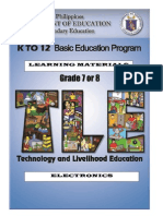 Ia - Electronics LM Grade 7 & 8 P&D