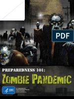 Zombie Pandemic, preparedness 101 (CDC)