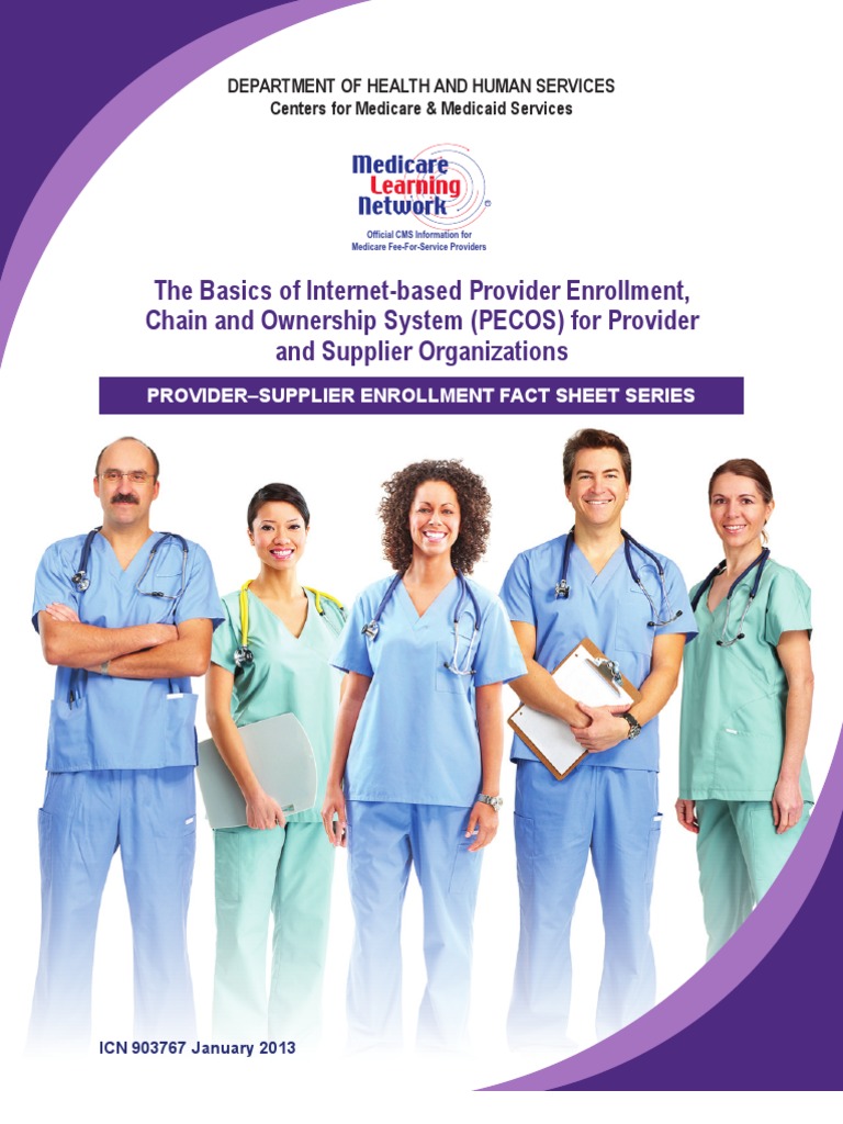 MedEnroll PECOS ProviderSup FactSheet ICN903767 PDF Medicare