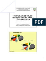 SOJA - Fertilidade