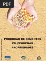 SEMENTES - Produção em pequena propriedade