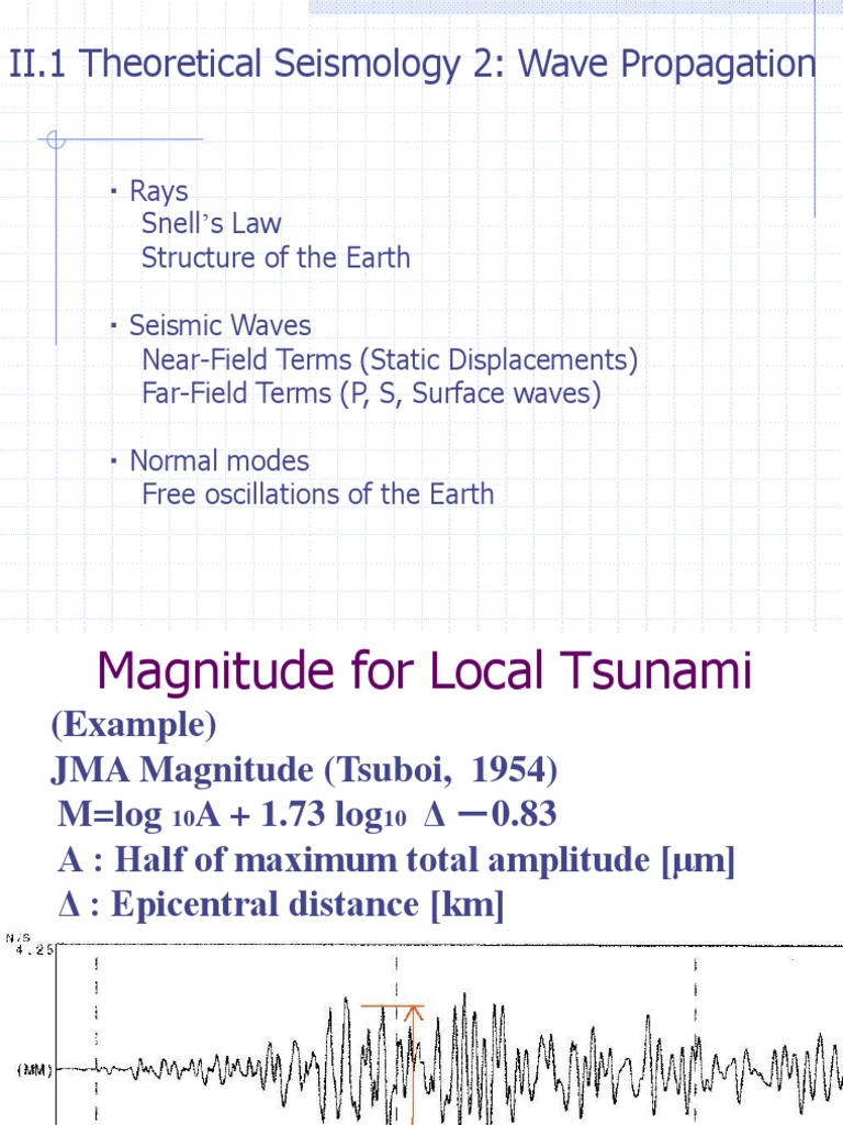 Seismic Wave Propagation and Theory | PDF | Earthquakes | Waves