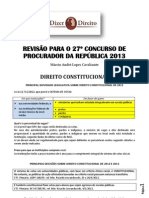 Revisão para o Concurso Do MPF