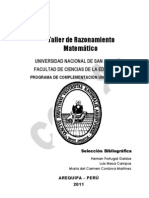 Taller de Razonamiento Matematico Examen