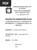 Informe de Laboratorio No 4