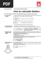 How To Calculate Feeders