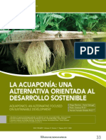 Acuaponia - Una Alternativa Orientada Al Desarrollo Sustentable