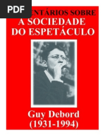Comentários sobre A Sociedade do Espectáculo - Guy Debord