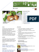 Mediterrán Csirkefasírt Recept PDF