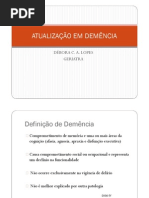 ATUALIZAÇÃO EM DEMÊNCIA