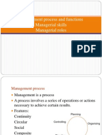 Management Functions