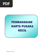 Pembahagian Harta Pusaka Kecil