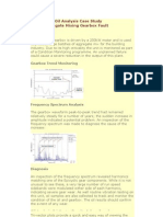 Vibration & Oil Analysis Case Study Large Aggregate Mixing Gearbox Fault