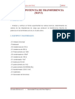 Maxima Potencia de Transferencia