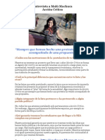 REA 2009 - Entrevistas A Listas Postulantes (Mayo 2009)