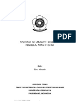 Download Aplikasi MsExcel Dalam Pembelajaran FISIKApdf by Fiber Monado SN15809843 doc pdf