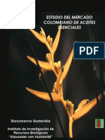 Estudio de Mercado Aceites Esenciales en Colombia