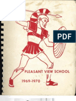 Pleasant View School 1969-1970 Yearbook Richmond, Indiana