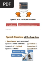 Download Speech Acts and Speech Events By Drshadia Yousef Banjarpptx by Dr Shadia SN15810725 doc pdf