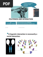 Download Politeness and Interaction By Drshadiapptx by Dr Shadia SN15810785 doc pdf