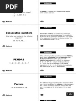Math Flashcards