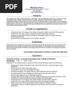 Arbore Michael Resume