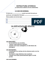 Estructura Atómica Guía