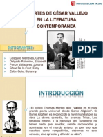 Aportes de César Vallejo en La Literatura Contemporánea