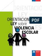 Orientaciones Ley Violencia Escolar