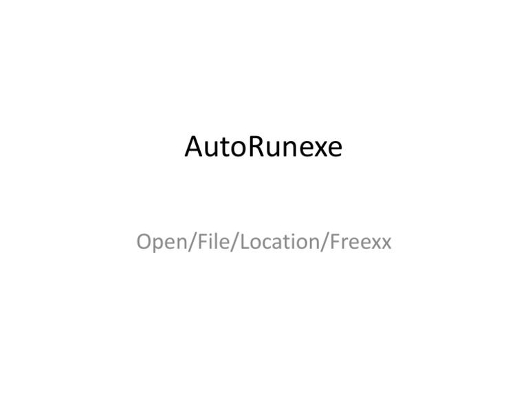 Auto File | PDF