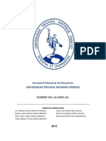 Separata acreditación. INICIAL 1