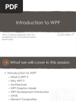 Introduction To WPF