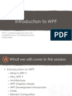 Introduction to WPF Architecture, Graphics Model and Development (40