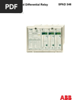 TRF Protection Relay Manual Spad PDF