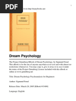 Dream Psychology