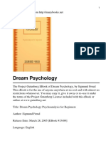 Dream Psychology