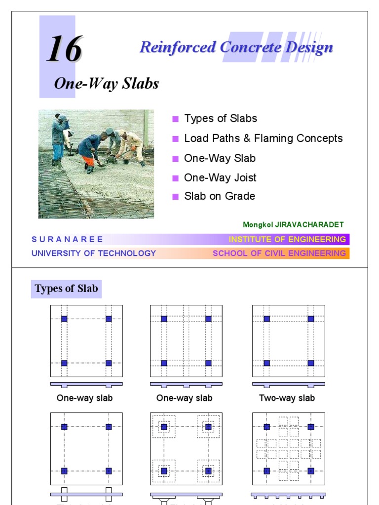 RC10 Slab1Way | PDF | Beam (Structure) | Architectural Design