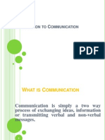 Intro to Communication Basics