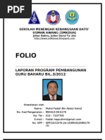 Laporan Orientasi Program Pembangunan Guru Baharu