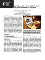 Download Crowdfunding Why People Are Motivated to Post and Fund Projects on Crowdfunding Platforms by Ioan-Iustin Vadana SN158196520 doc pdf