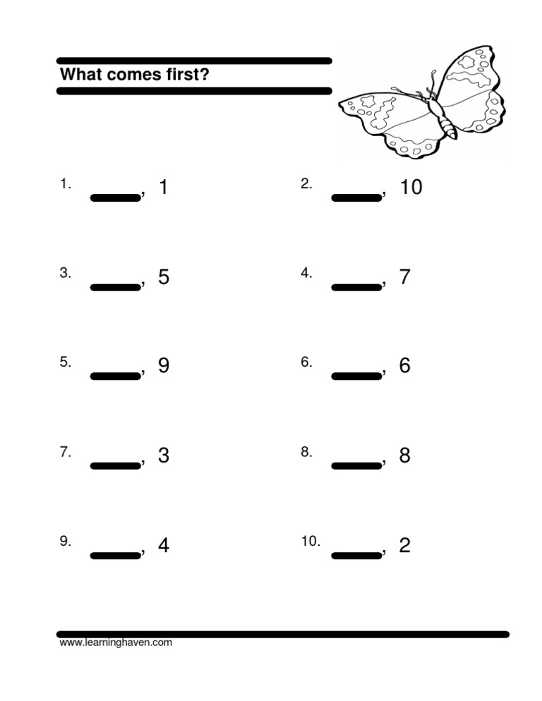 Sequence Order Puzzle Solutions | PDF