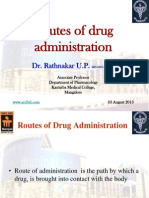 Routes of Drug Administration-1