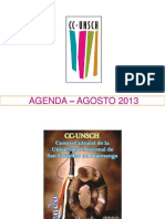 Agenda - Agosto 2013