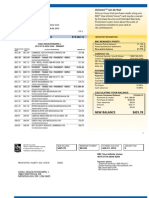 RBC Visa Infinite Avion statement breakdown